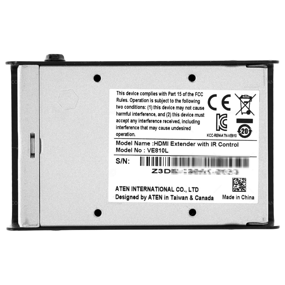 VE810L  ATEN VANCRYST VE810  HDMI EXTENDER WITH IR CONTROL